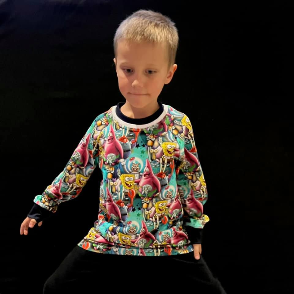 3 Shades of Grey Kids Strl 68-170 PDF-mönster