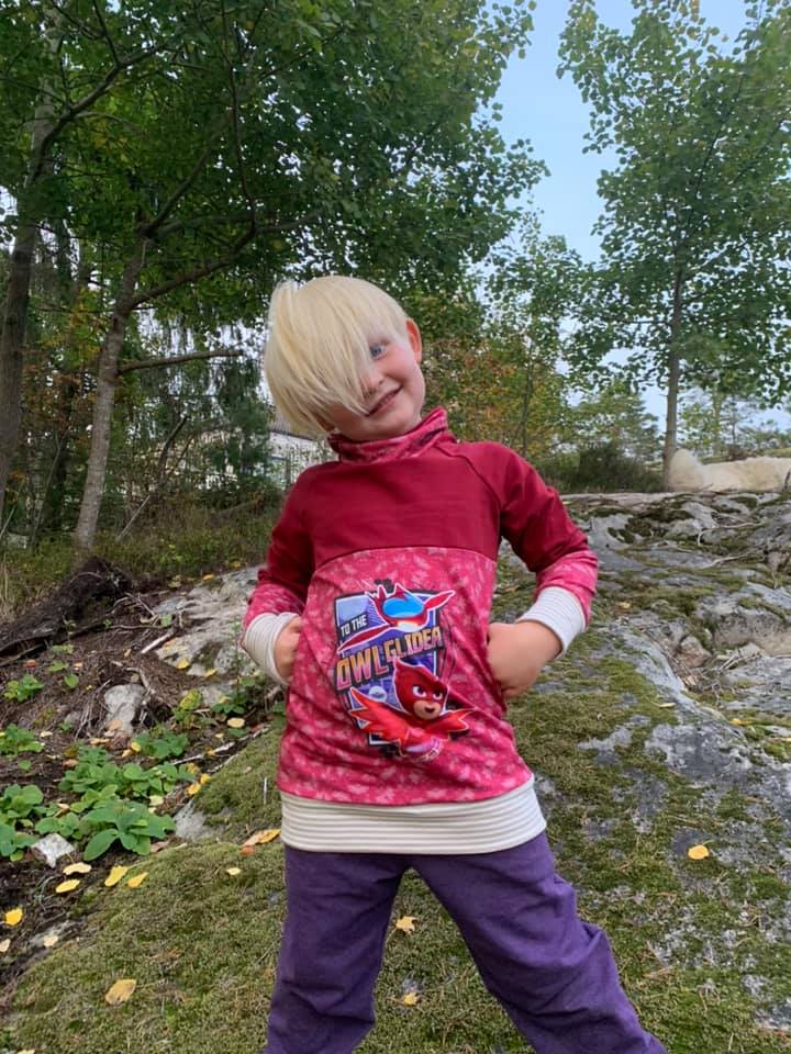 3 Shades of Grey Kids Strl 68-170 PDF-mönster