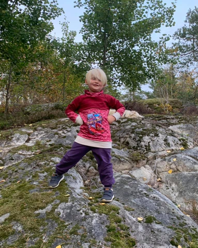 3 Shades of Grey Kids Strl 68-170 PDF-mönster