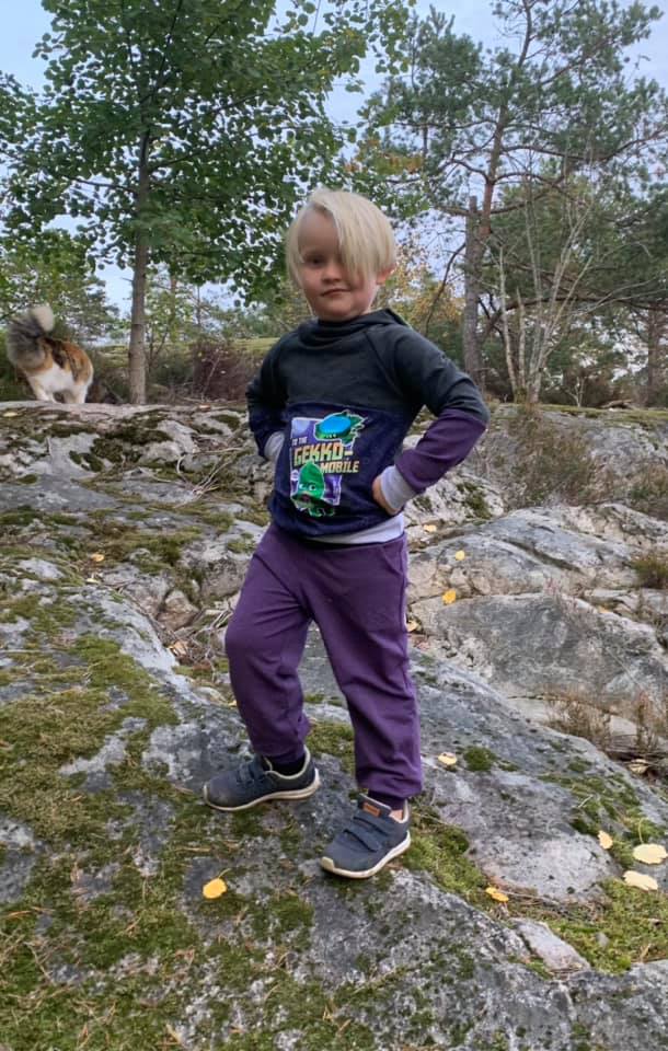 3 Shades of Grey Kids Strl 68-170 PDF-mönster