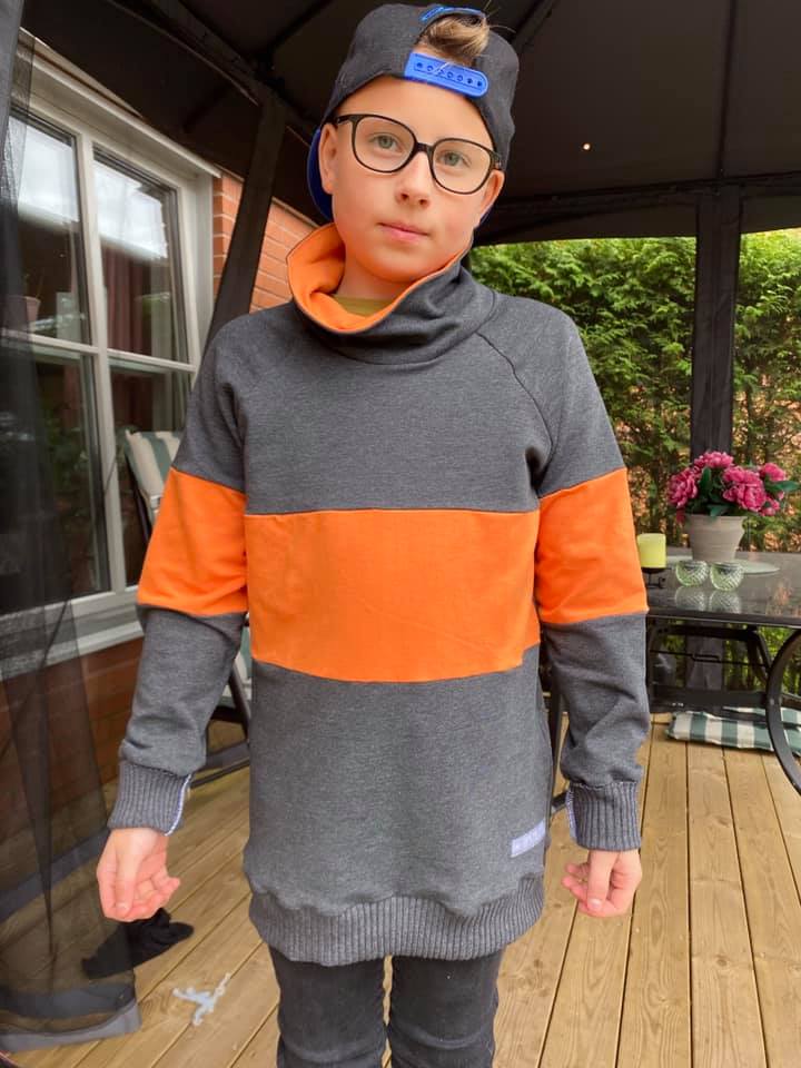 3 Shades of Grey Kids Strl 68-170 PDF-mönster