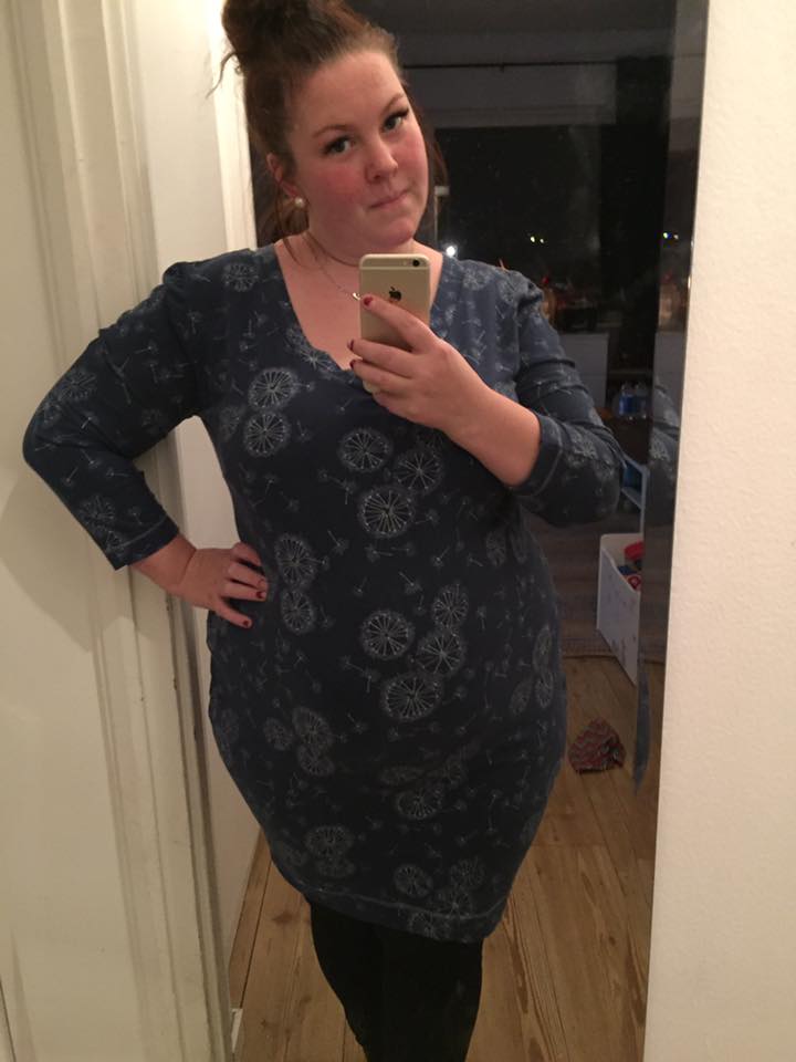 Power Sleeve Dress Strl 34-56 PDF-mönster