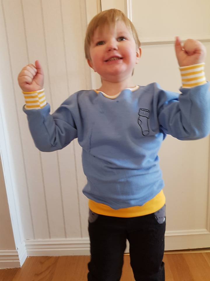 So Speedy Tröja Strl 74-170 PDF-mönster