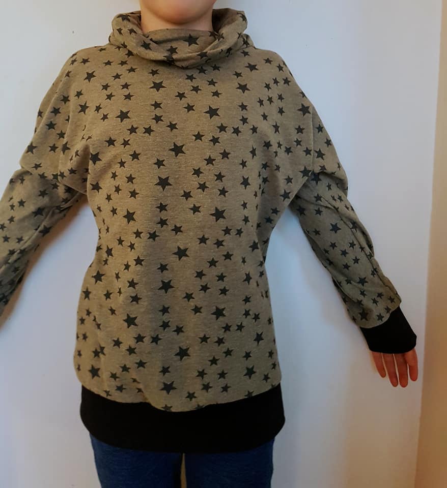 So Speedy Tröja Strl 74-170 PDF-mönster