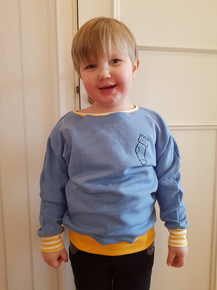 So Speedy Tröja Strl 74-170 PDF-mönster