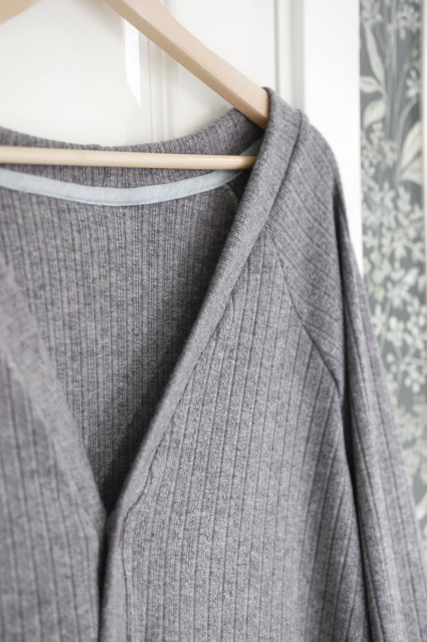 Those BaumwULLE Cardigans Herr Strl 2XS-5XL Pappersmönster