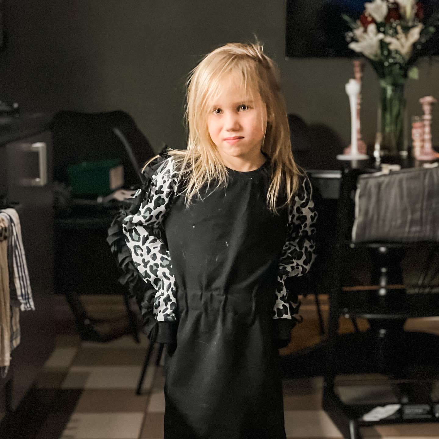 Fab Fringe Dress Strl 68-170 PDF-mönster