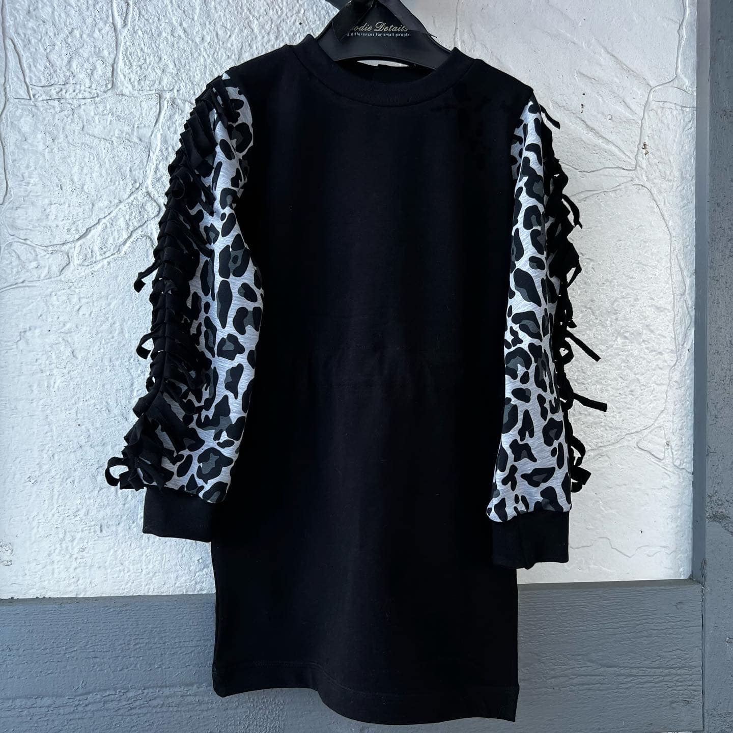 Fab Fringe Dress Strl 68-170 PDF-mönster