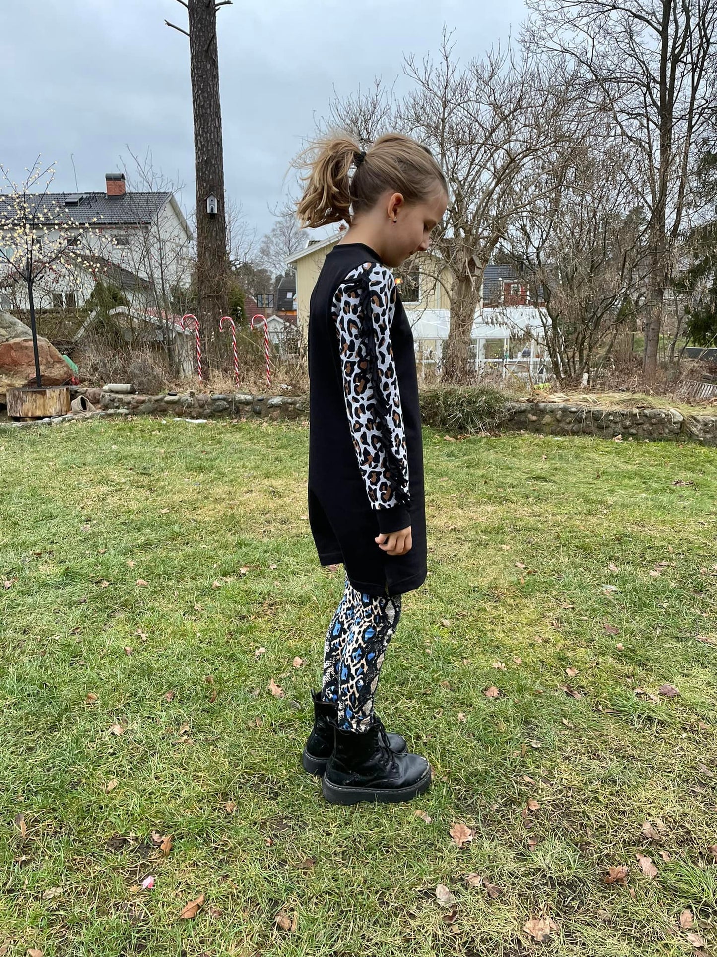 Fab Fringe Dress Strl 68-170 PDF-mönster