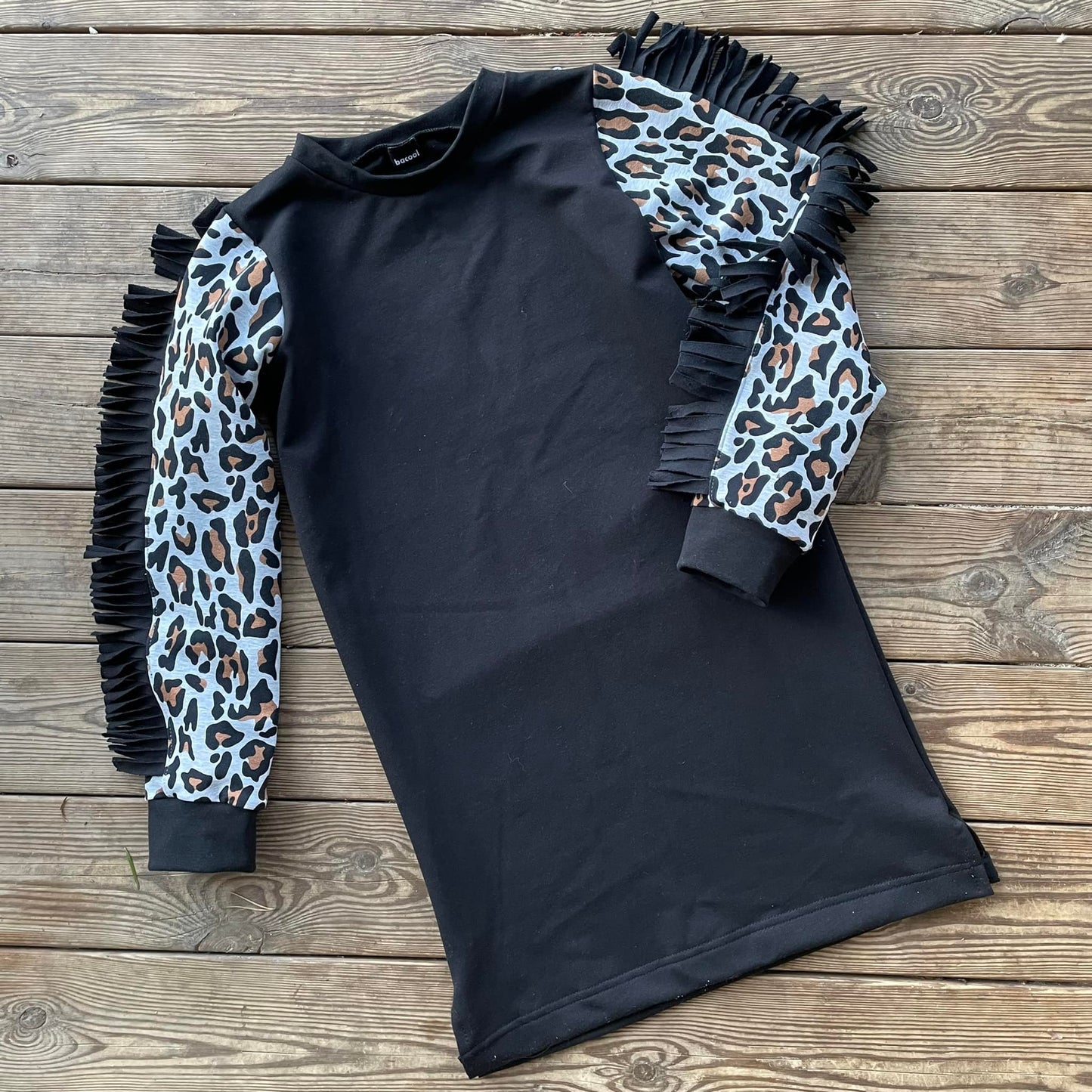 Fab Fringe Dress Strl 68-170 PDF-mönster