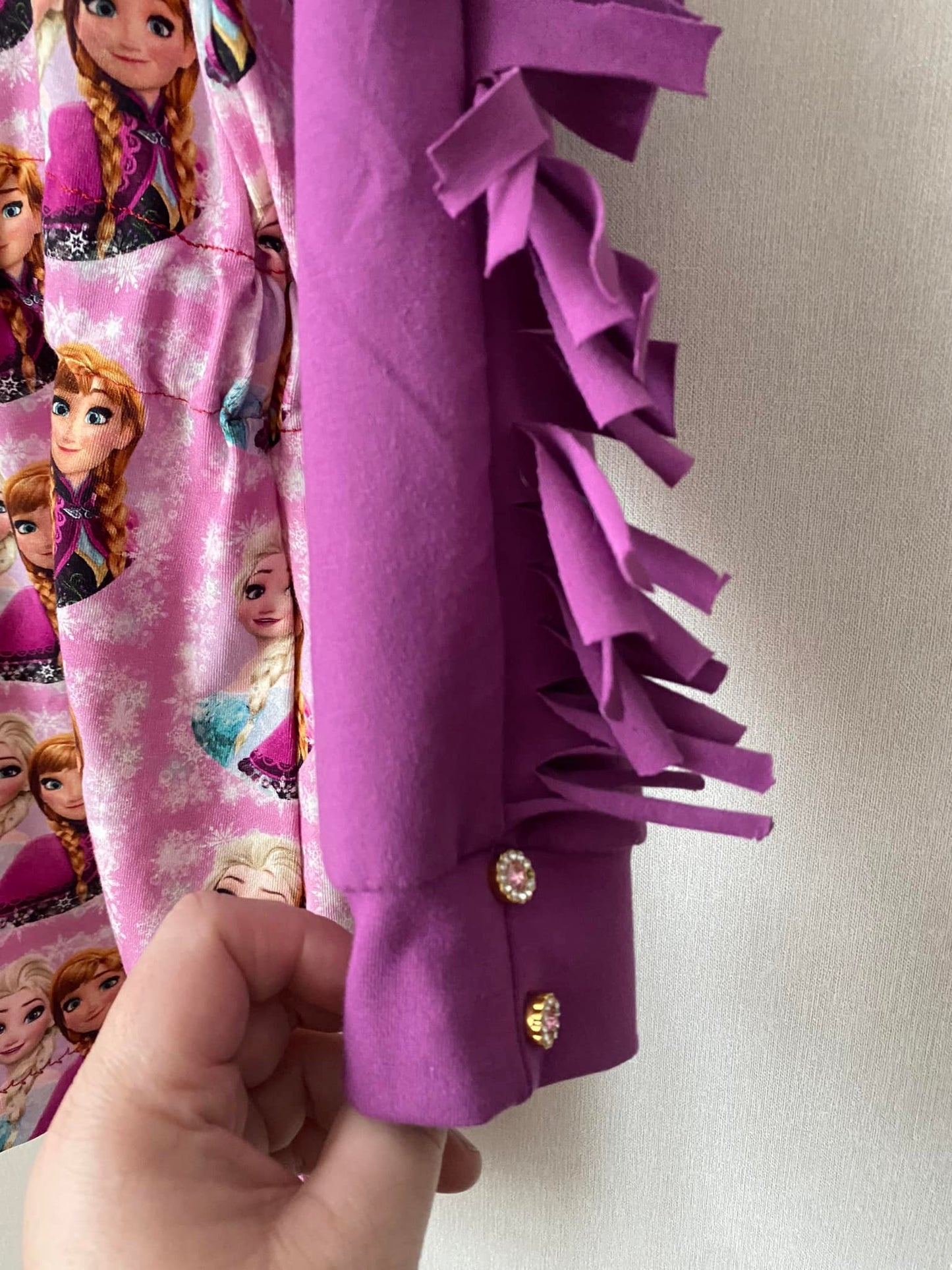 Fab Fringe Dress Strl 68-170 PDF-mönster