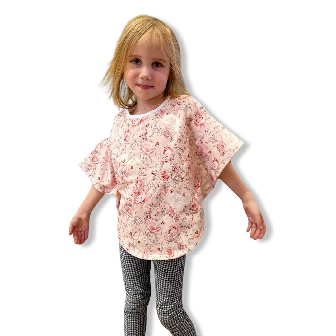 Easy Breezy Top Strl 74-170 Pappersmönster