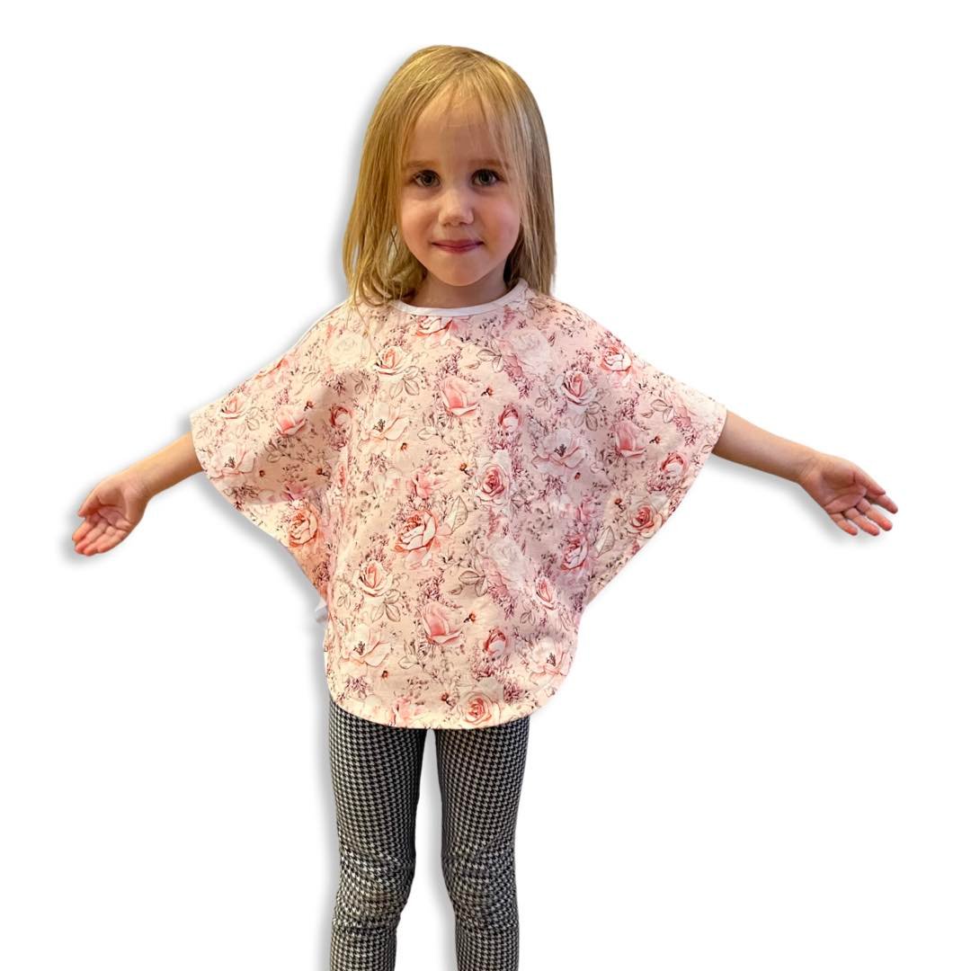 Easy Breezy Top Strl 74-170 Pappersmönster