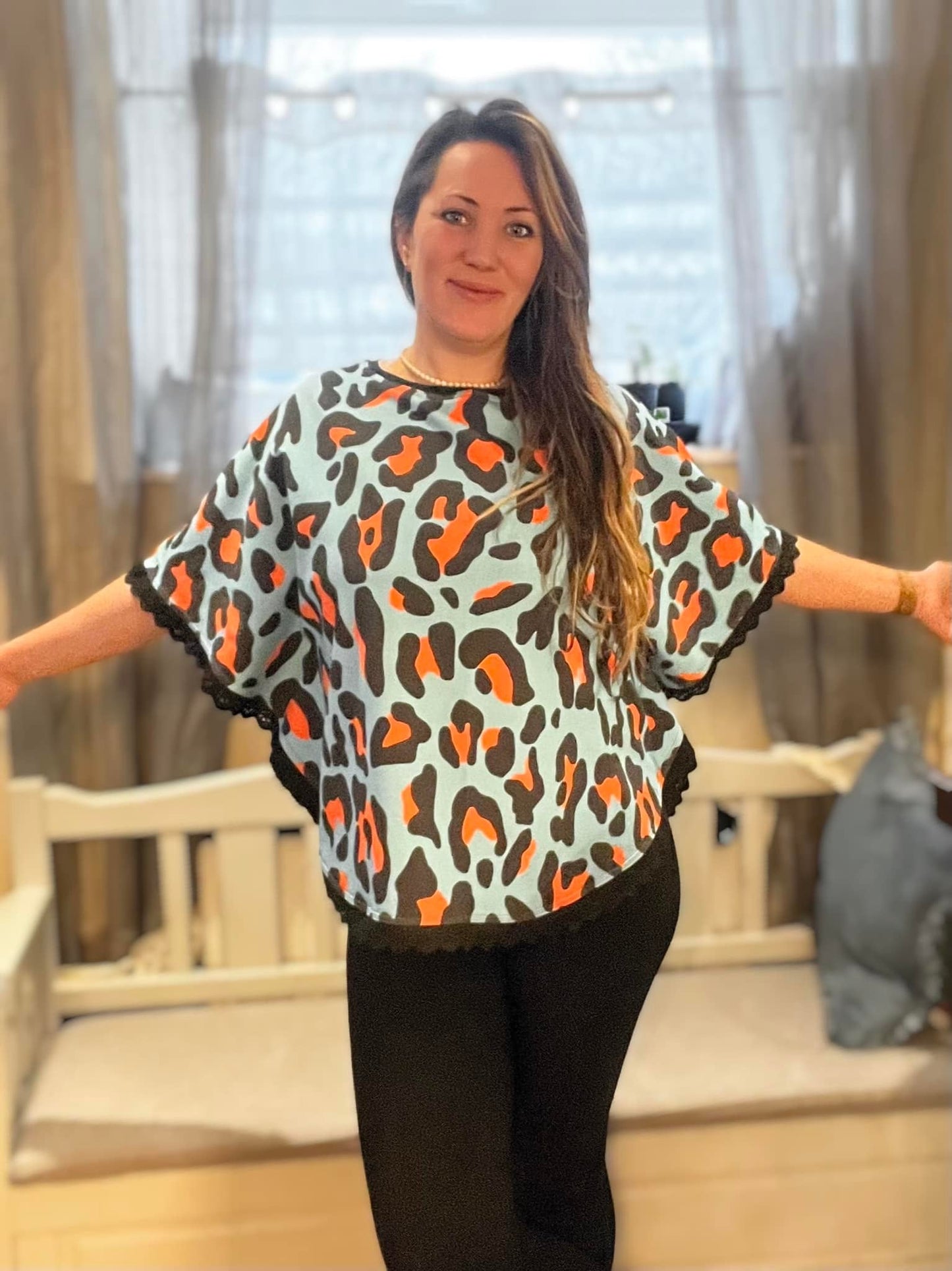 Easy Breezy Top Adult Strl 34-56 PDF-Mönster