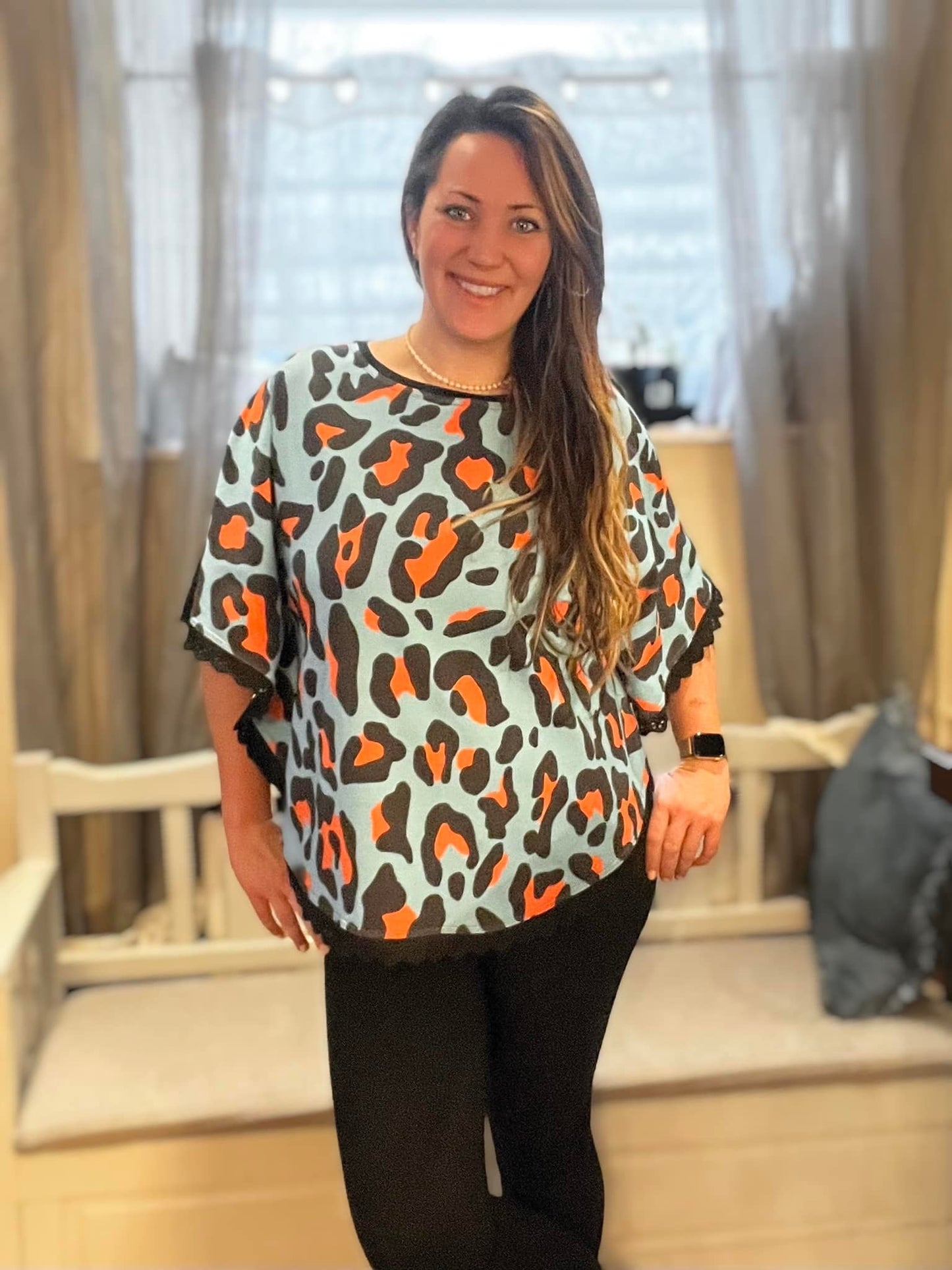 Easy Breezy Top Adult Strl 34-56 PDF-Mönster