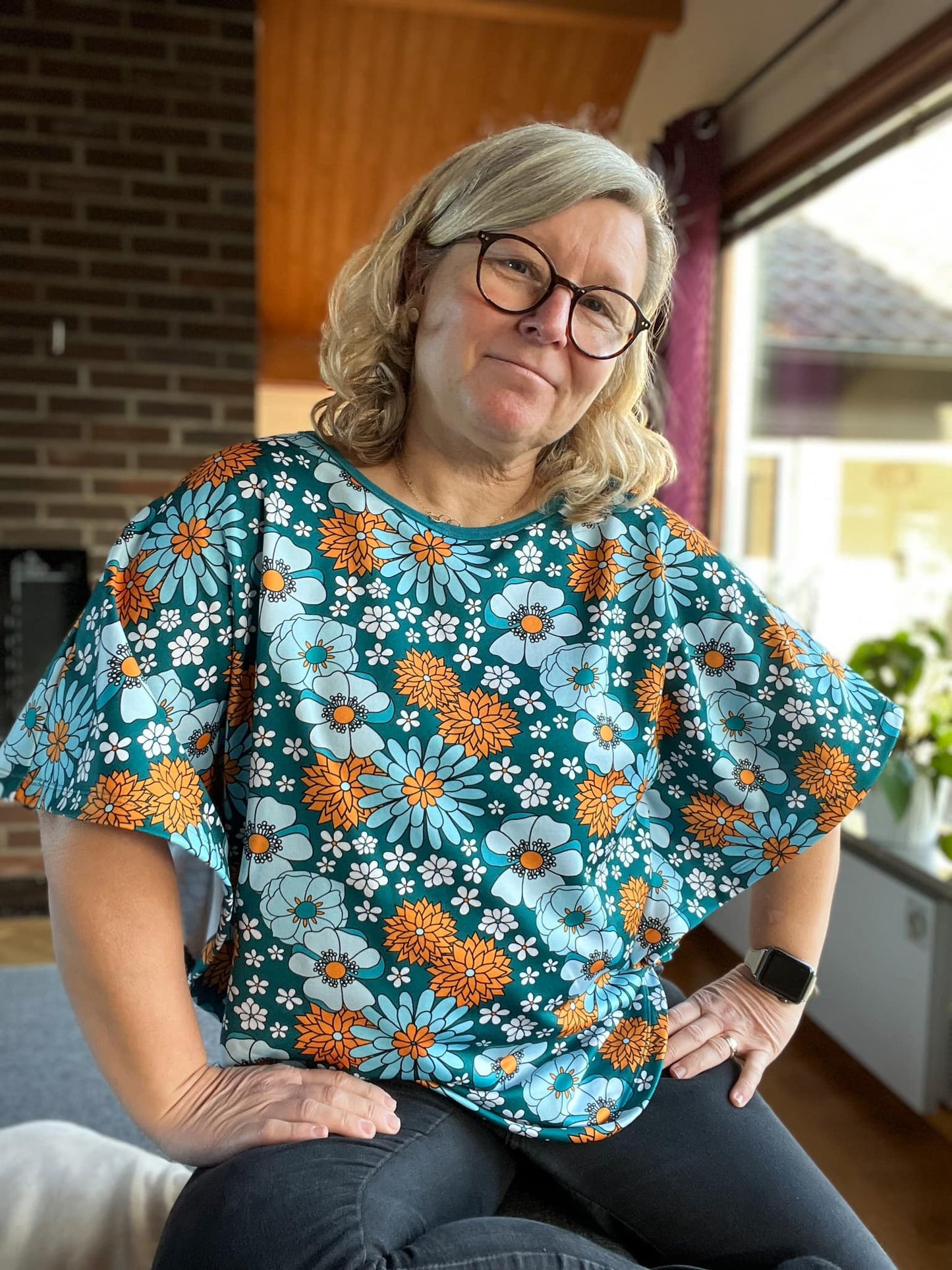 Easy Breezy Top Adult Strl 34-56 PDF-Mönster