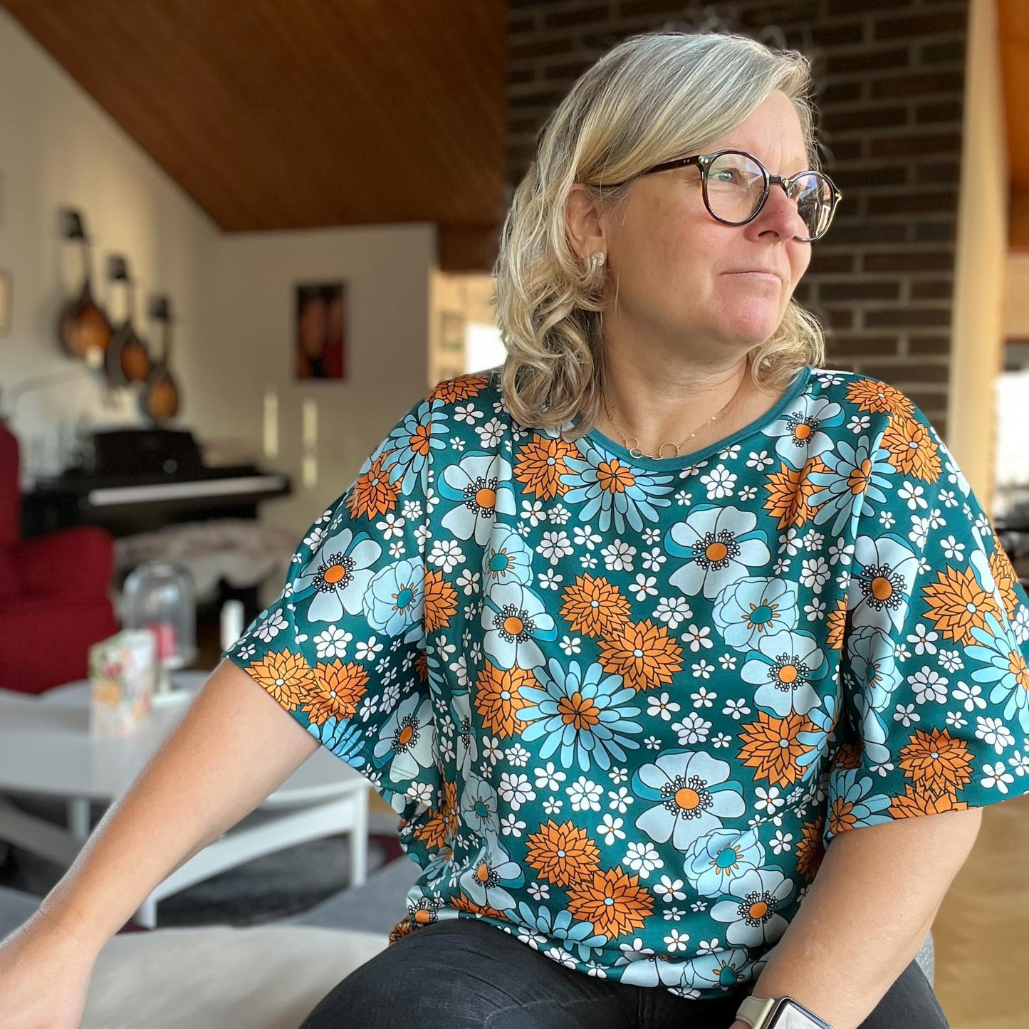 Easy Breezy Top Adult Strl 34-56 PDF-Mönster