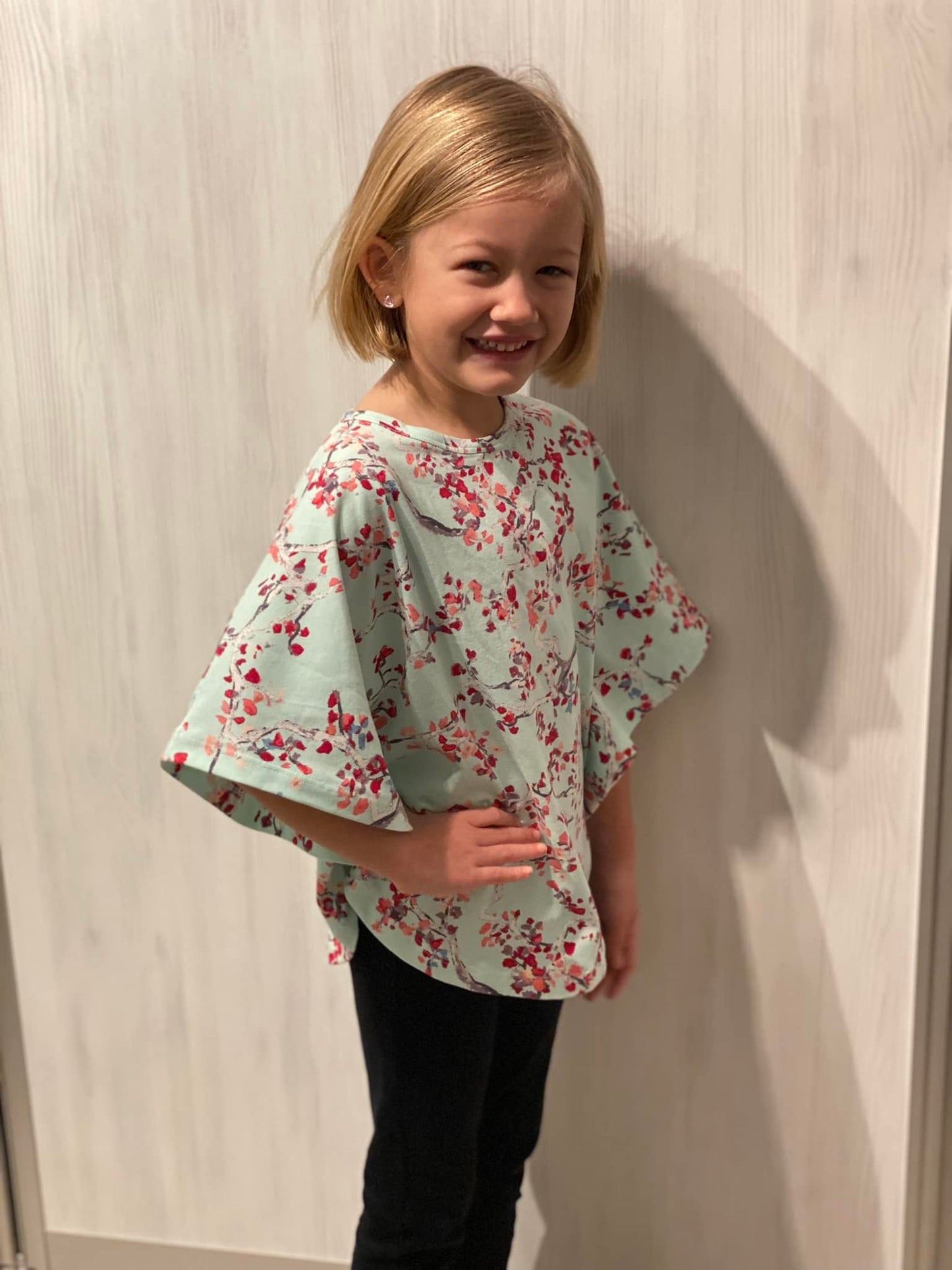 Easy Breezy Top Strl 74-170 Pappersmönster