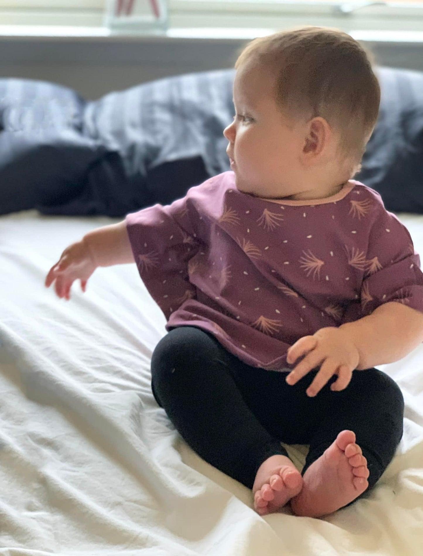 Easy Breezy Top Strl 74-170 Pappersmönster