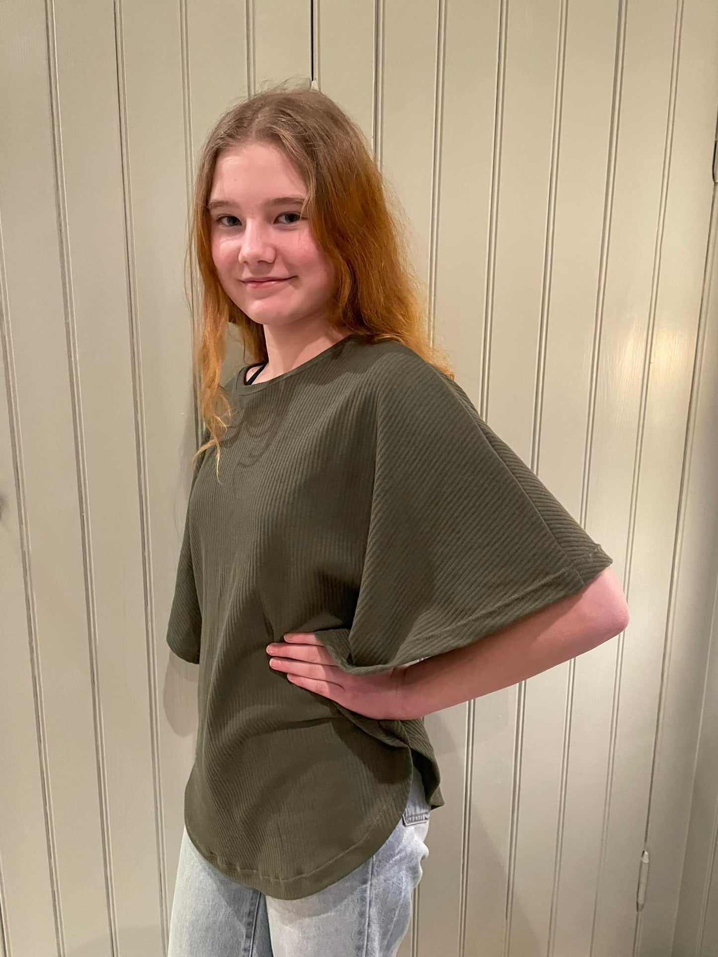 Easy Breezy Top Strl 74-170 Pappersmönster