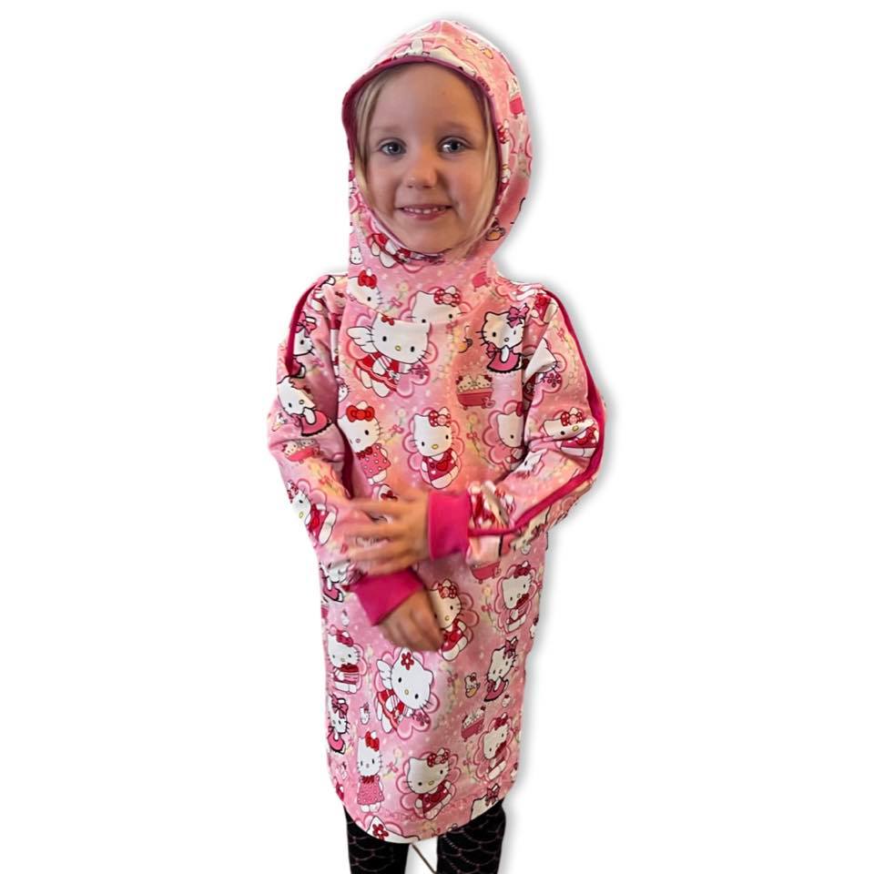 Fab Fringe Dress Strl 68-170 PDF-mönster