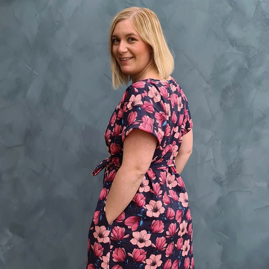 Umbrella Drink Dress Strl 34-56 PDF-mönster