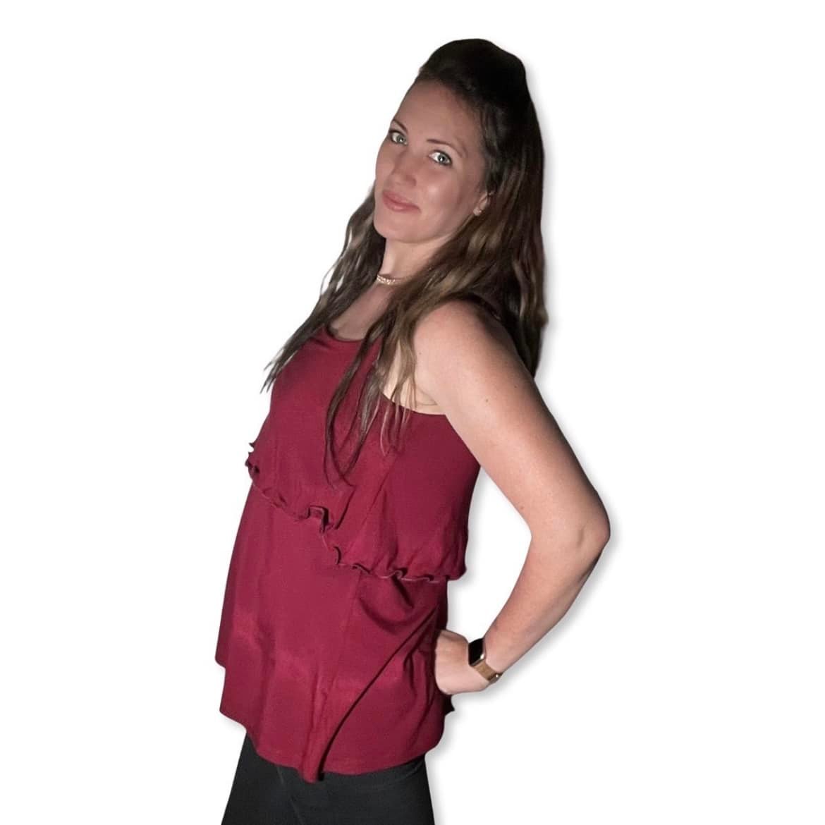 Romance Top Strl 34-56 Pappersmönster