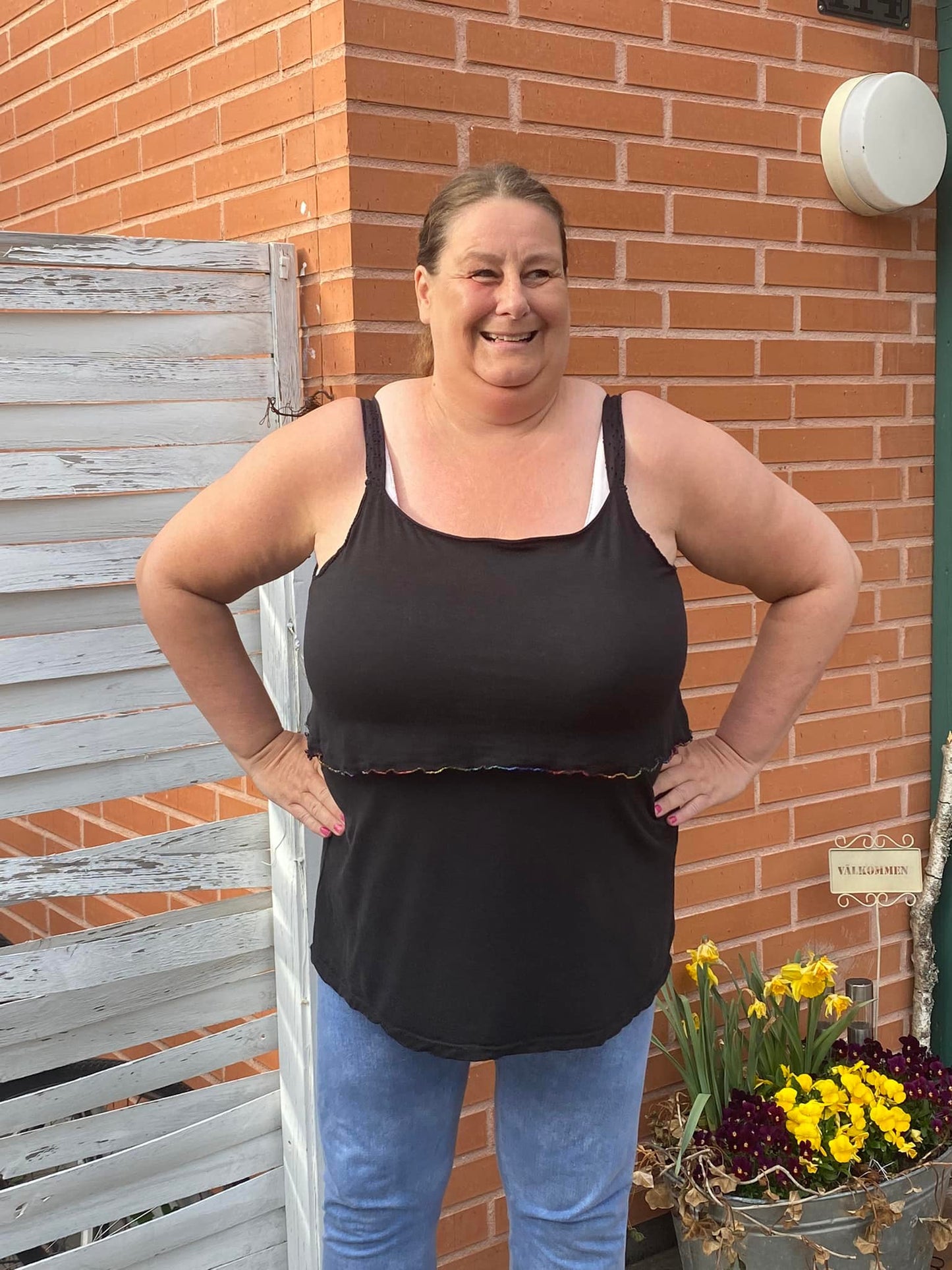 Romance Top Strl 34-56 Pappersmönster