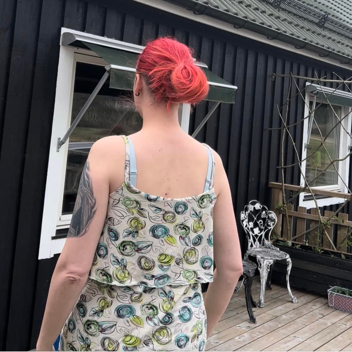 Romance Top Strl 34-56 Pappersmönster