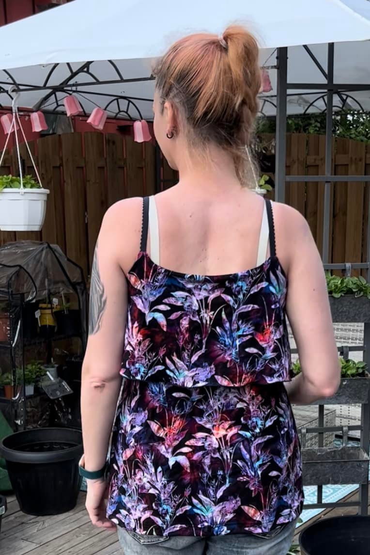 Romance Top Strl 34-56 Pappersmönster