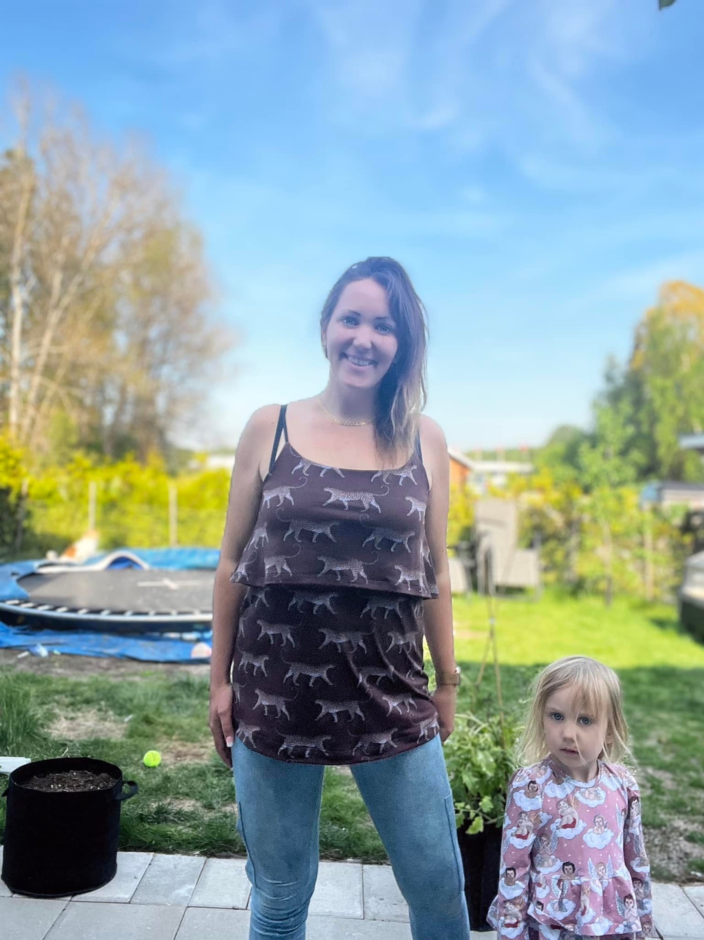 Romance Top Strl 34-56 Pappersmönster