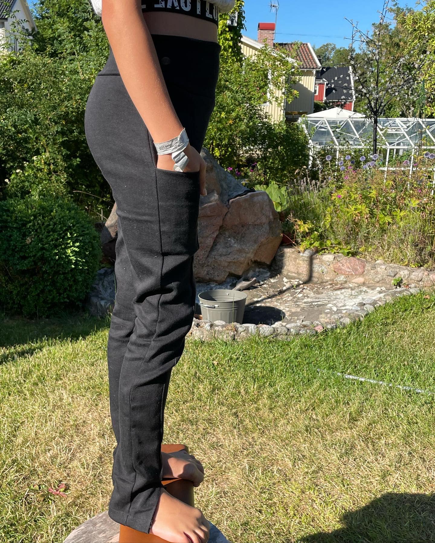 Origami Trousers Youth Strl 86-164 PDF-mönster