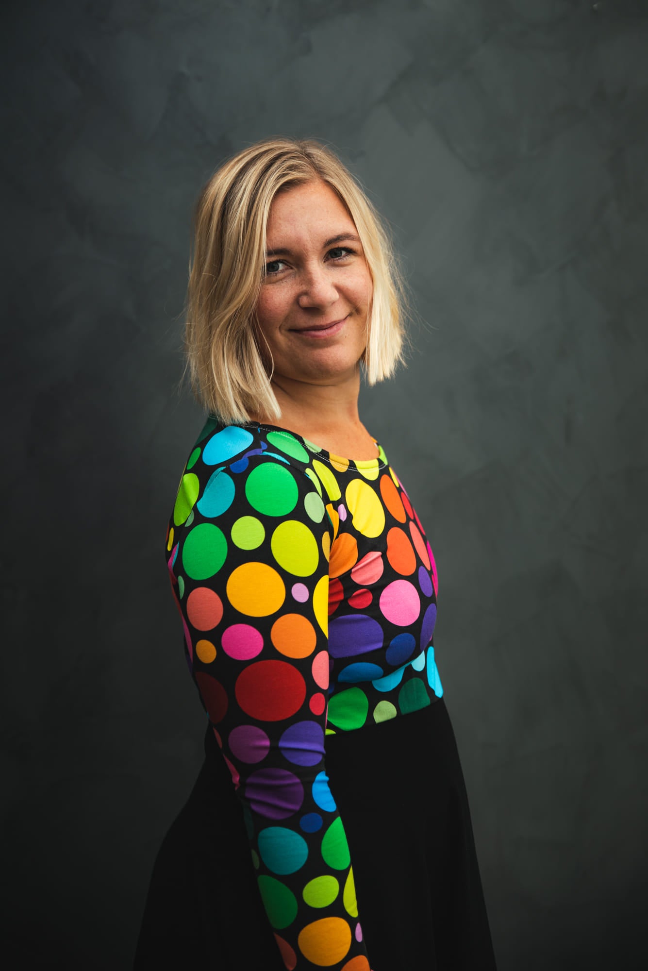 Blueberry Pie Dress Strl 34-56 PDF-mönster