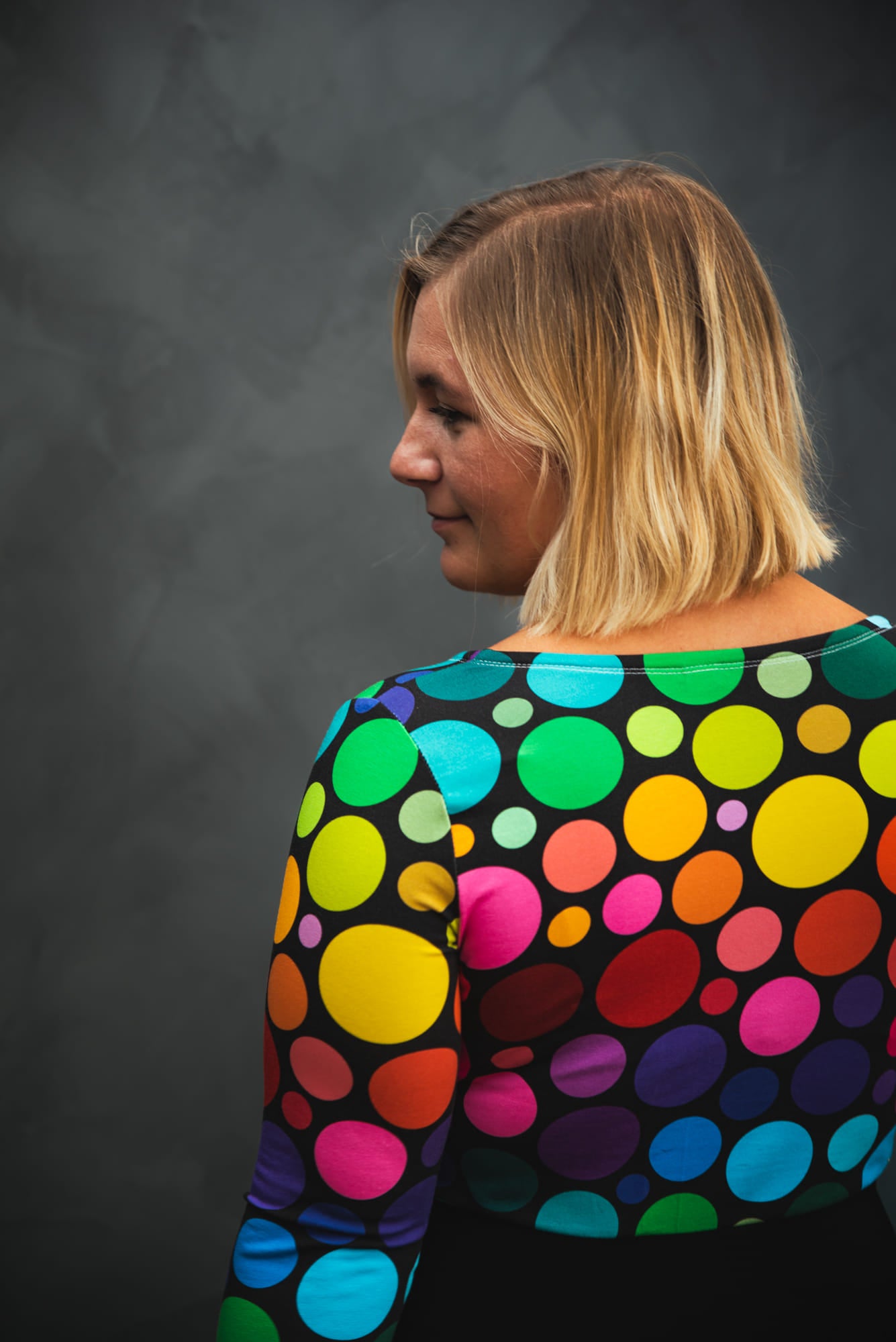 Blueberry Pie Dress Strl 34-56 PDF-mönster