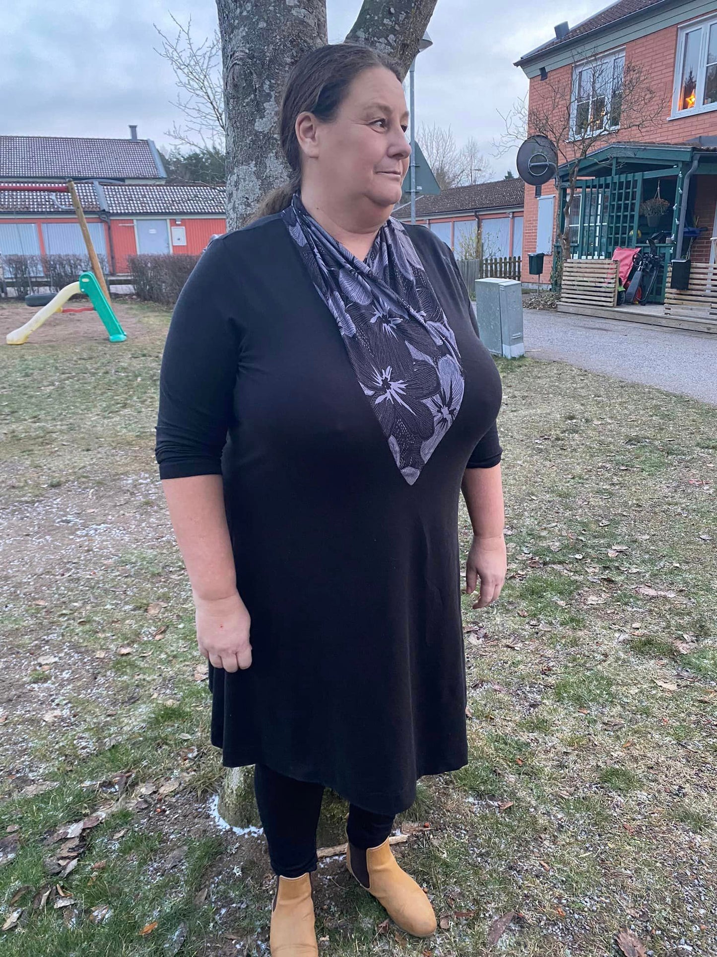Snob Sweater Dress Strl 34-56 Pappersmönster