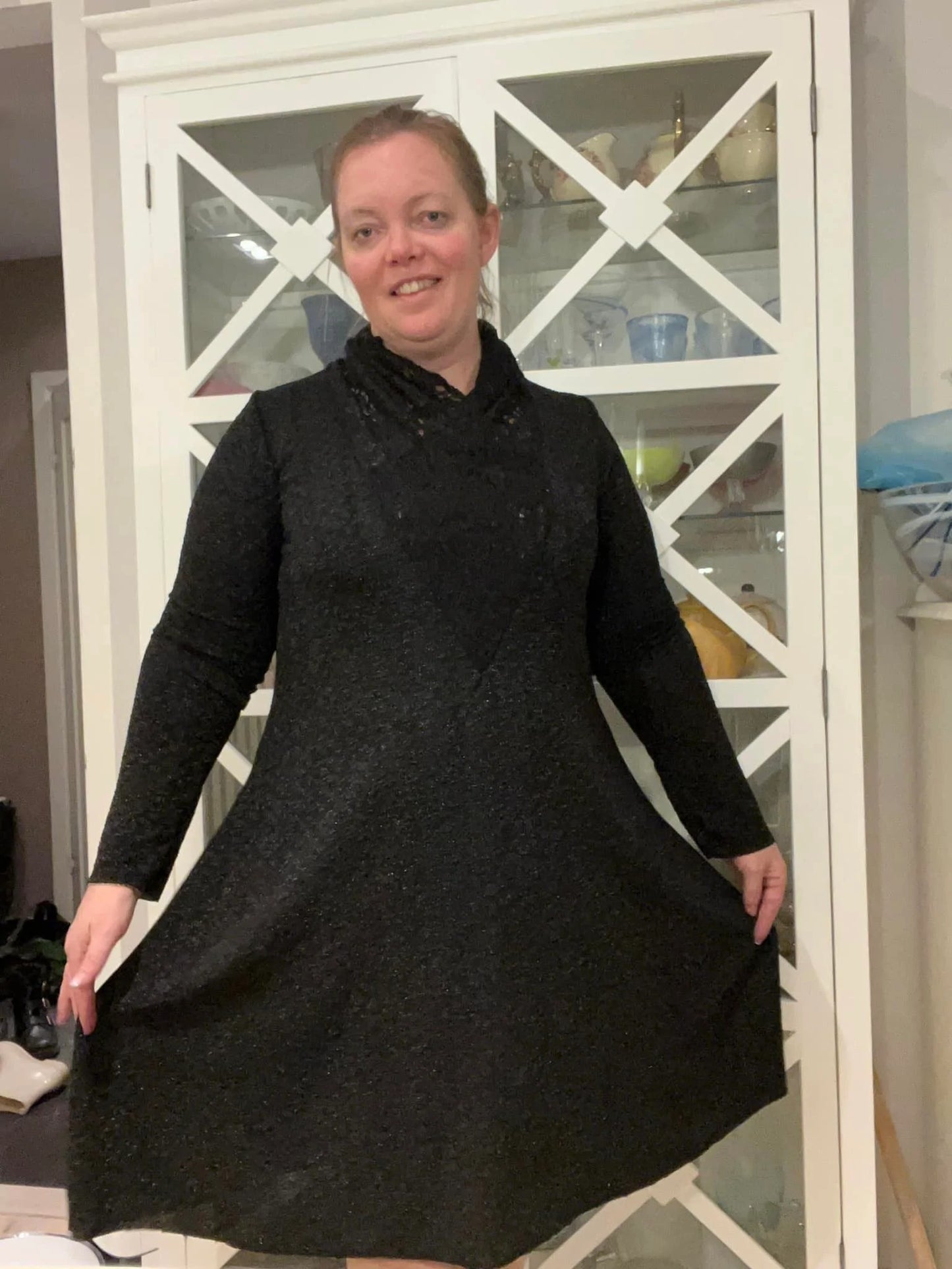 Snob Sweater Dress Strl 34-56 Pappersmönster