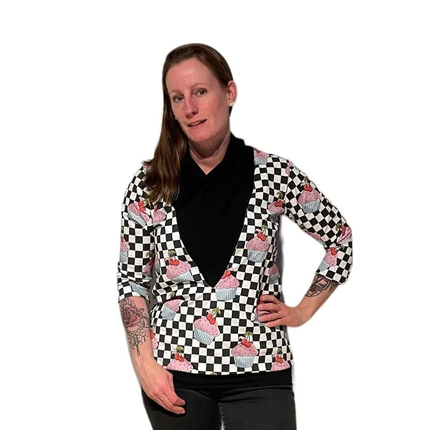 Snob Sweater Dress Strl 34-56 Pappersmönster