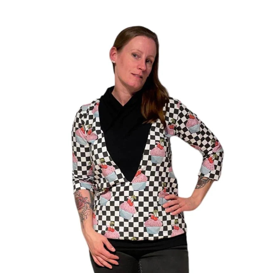 Snob Sweater Dress Strl 34-56 Pappersmönster