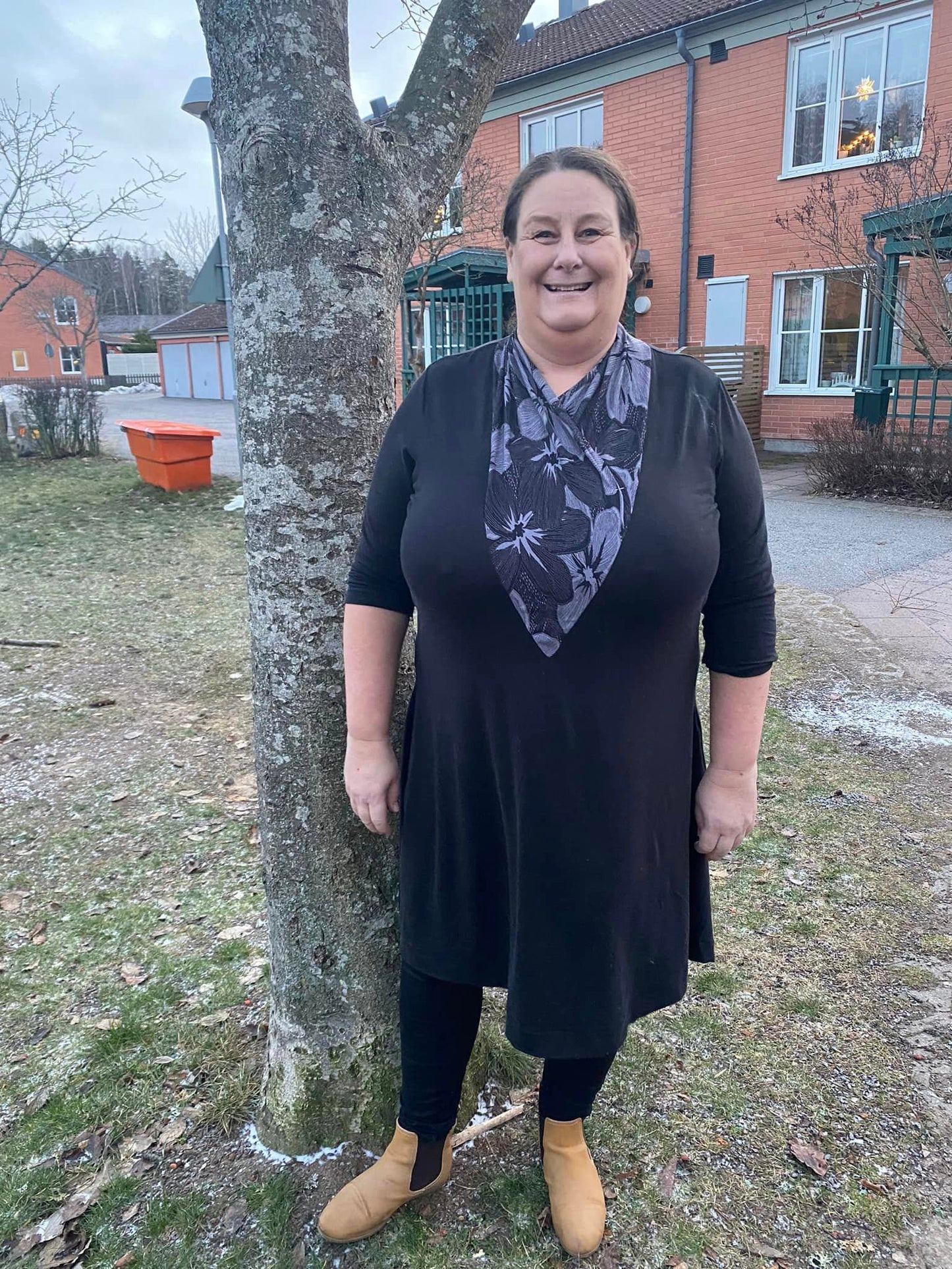 Snob Sweater Dress Strl 34-56 Pappersmönster