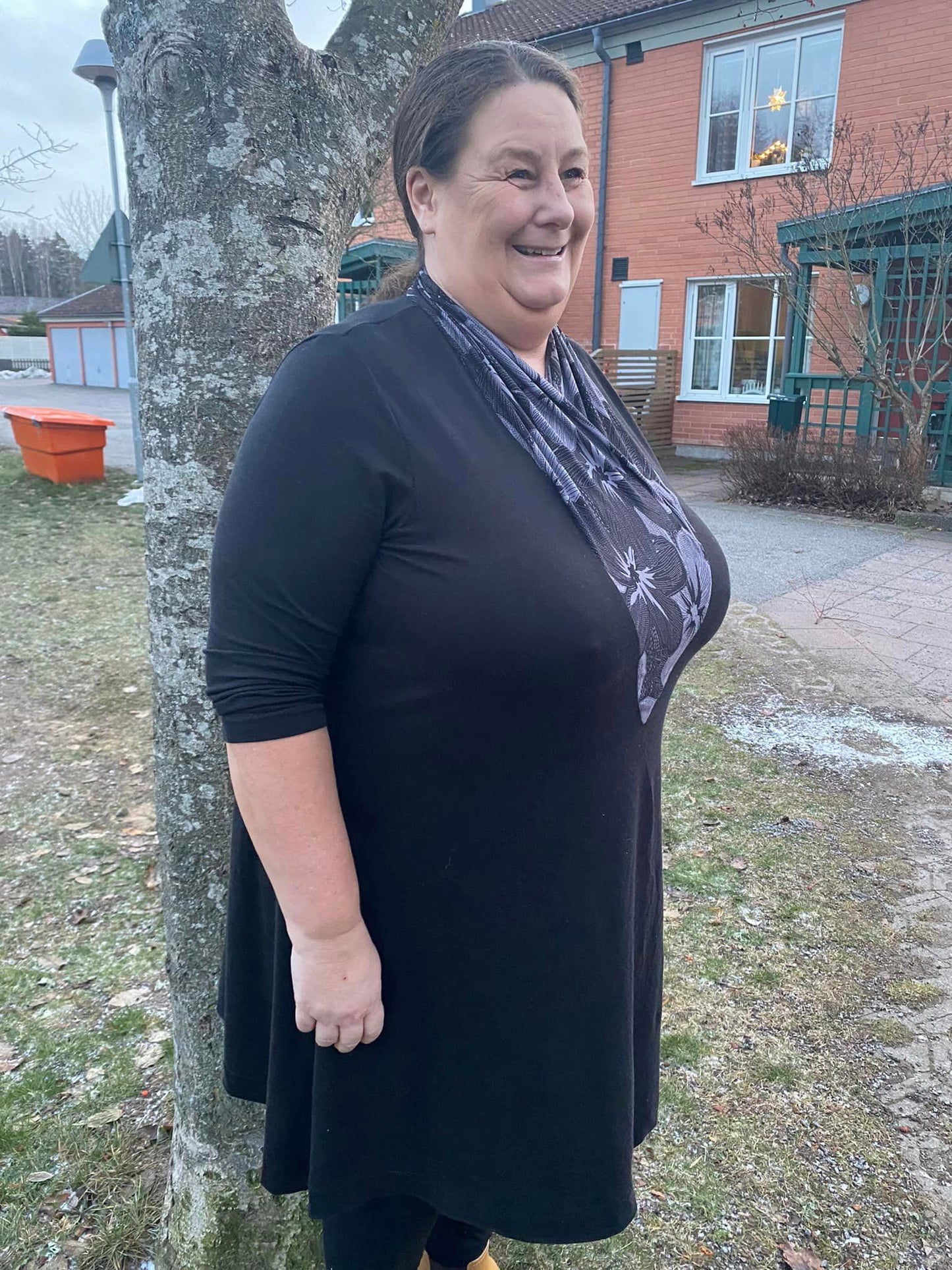 Snob Sweater Dress Strl 34-56 Pappersmönster