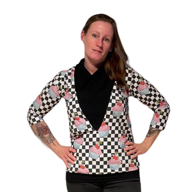 Snob Sweater Dress Strl 34-56 Pappersmönster