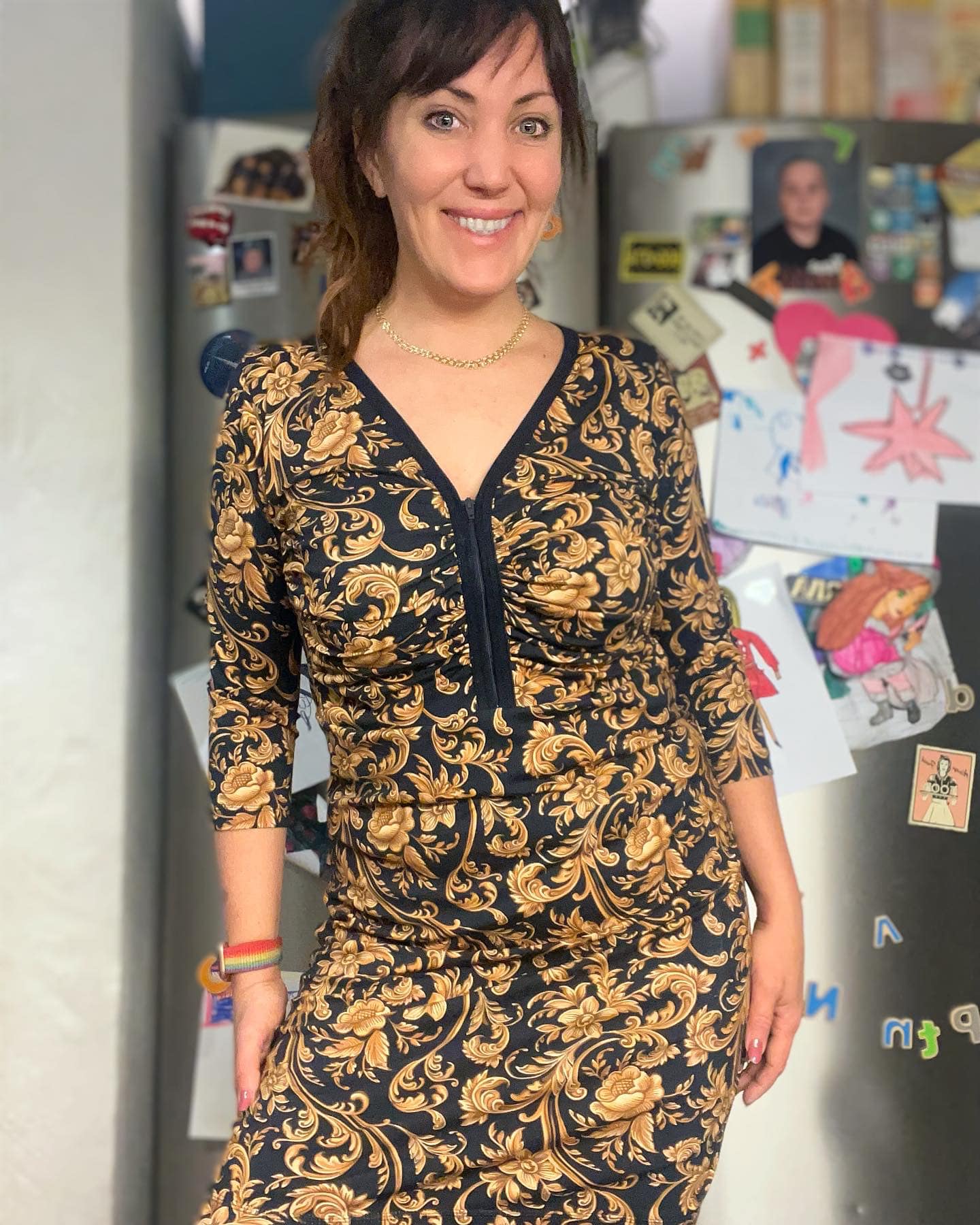 Zip it Up Strl 34-56 Pappersmönster