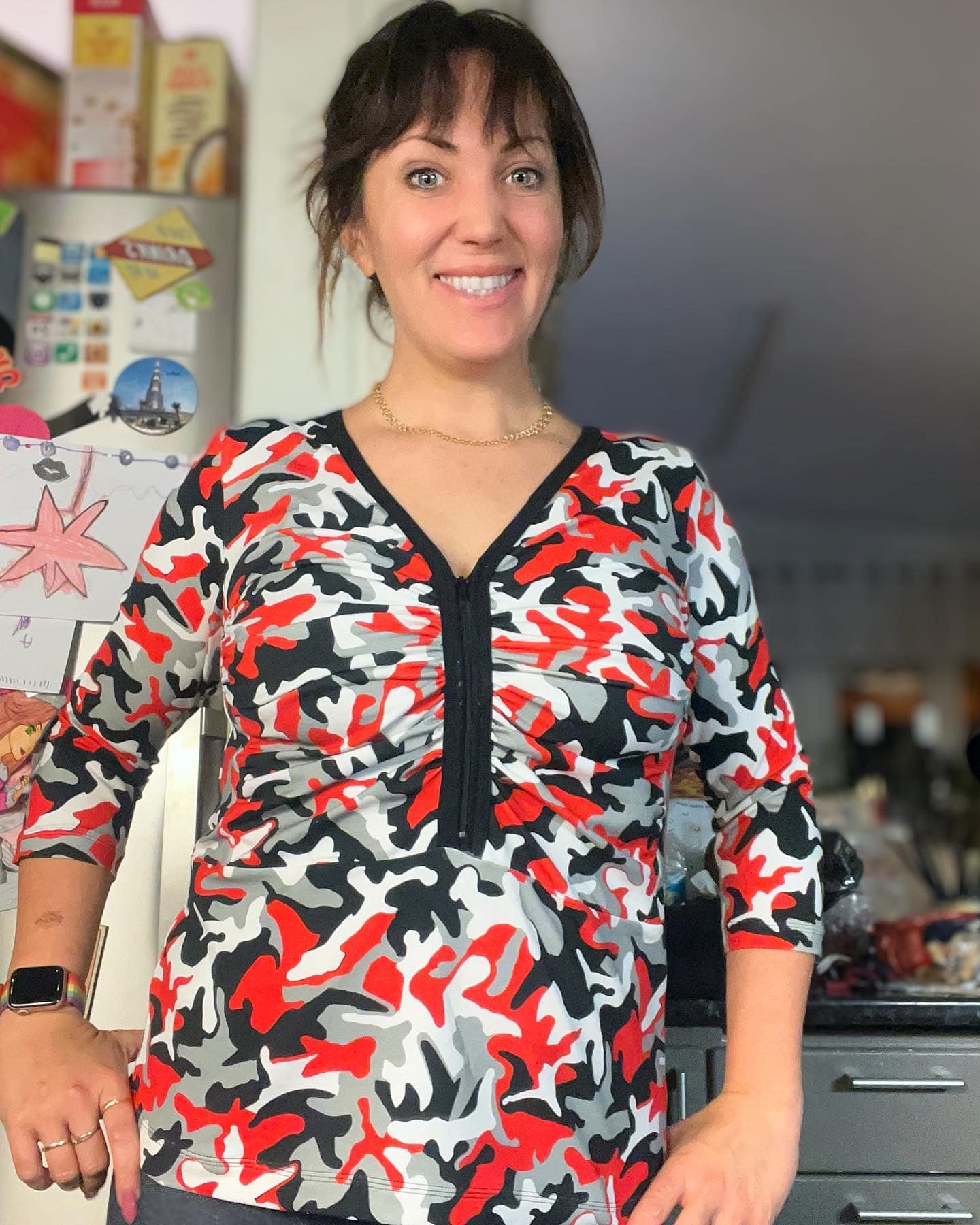 Zip it Up Strl 34-56 Pappersmönster