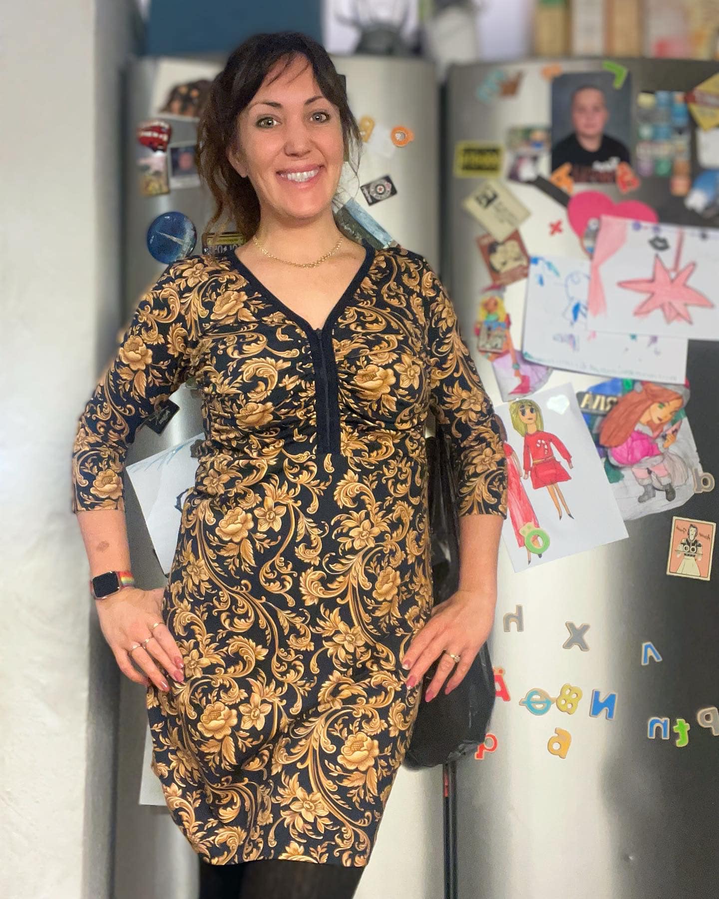 Zip it Up Strl 34-56 Pappersmönster