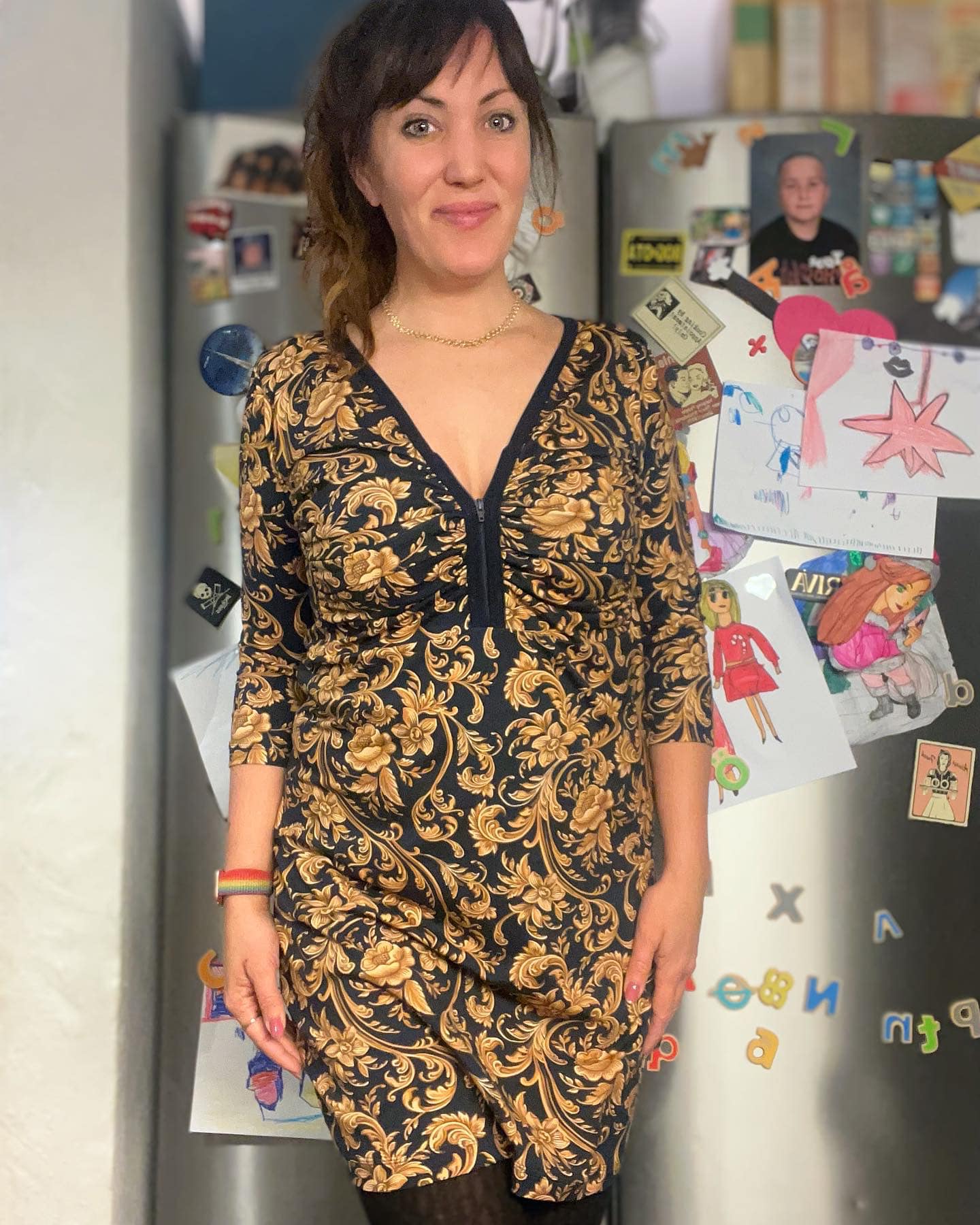 Zip it Up Strl 34-56 Pappersmönster