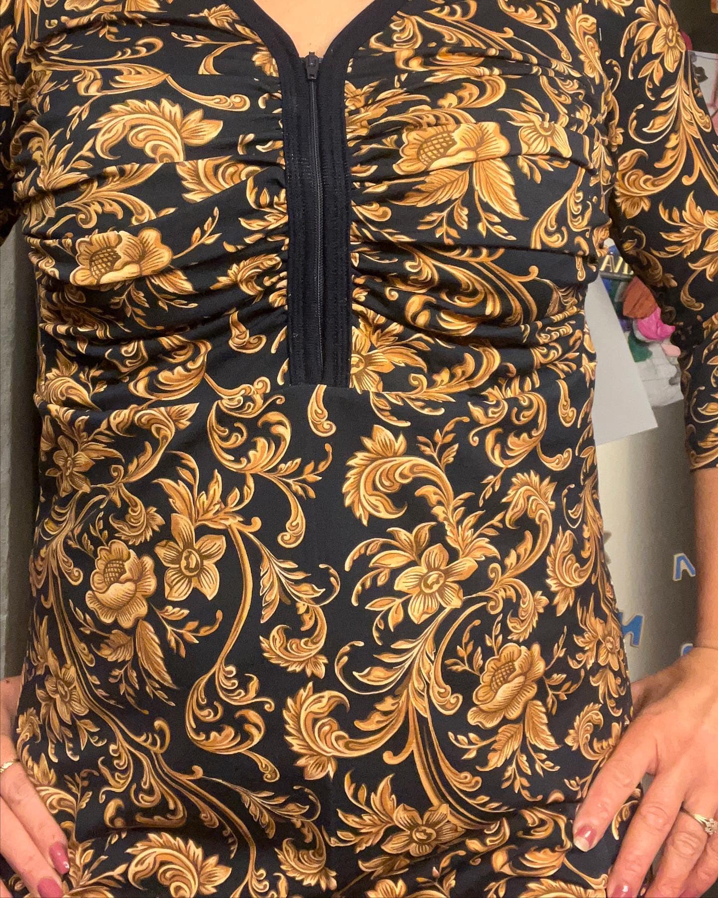 Zip it Up Strl 34-56 Pappersmönster