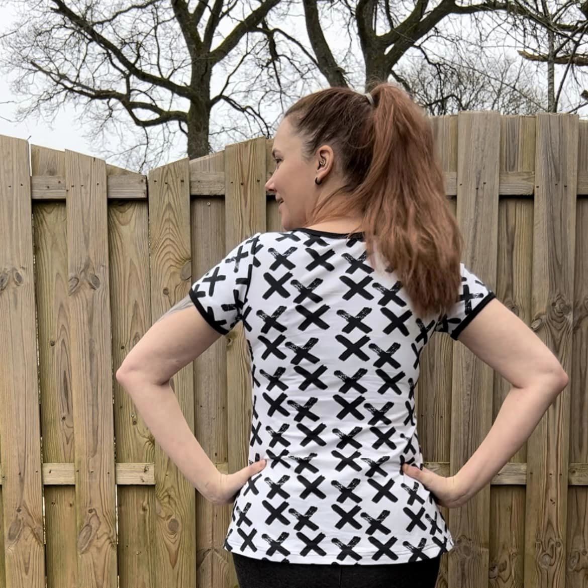 Zip it Up Strl 34-56 Pappersmönster