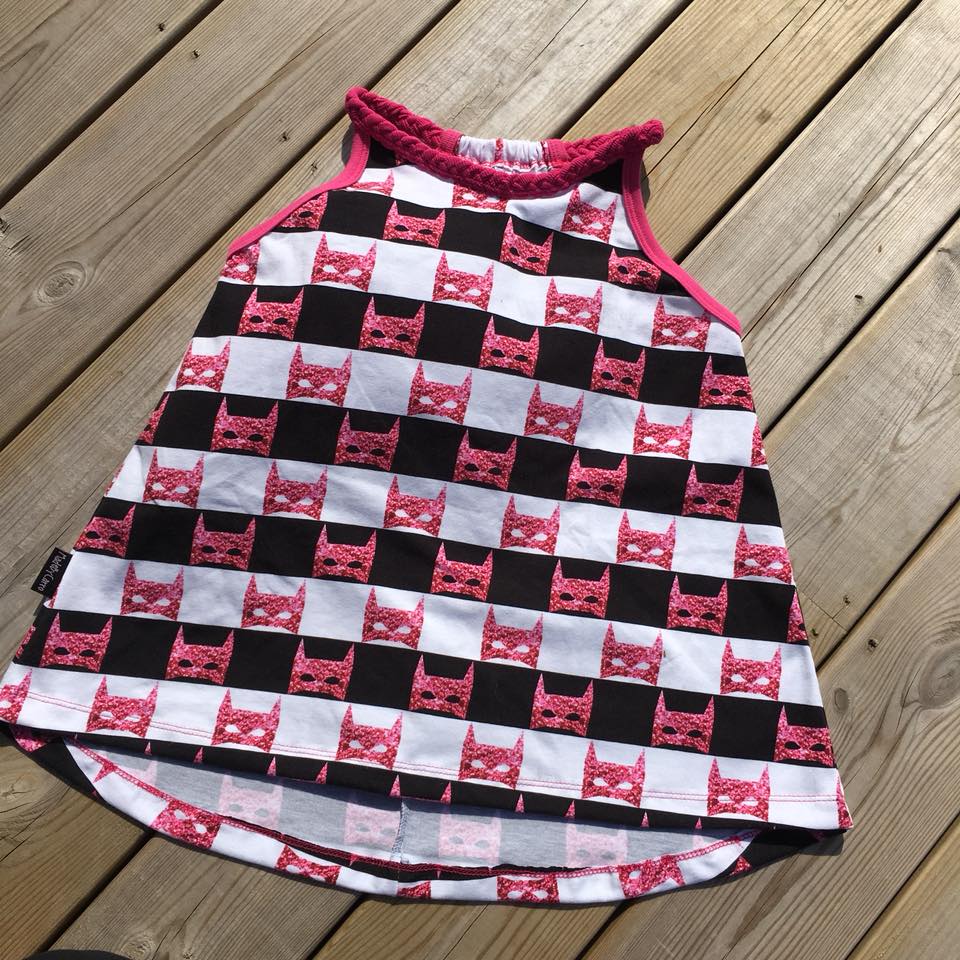 Barely Boho Strl 68-170 PDF-mönster