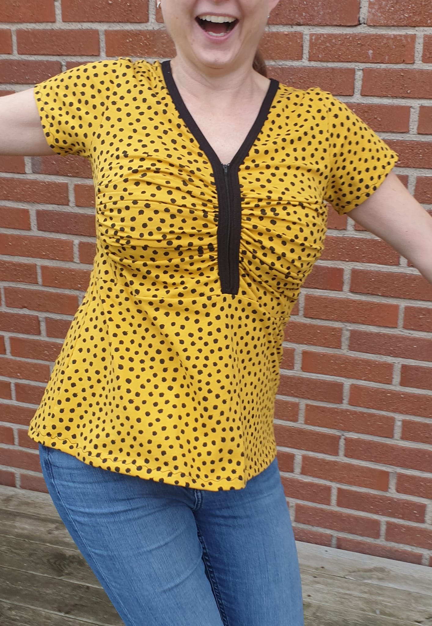 Zip it Up Strl 34-56 Pappersmönster