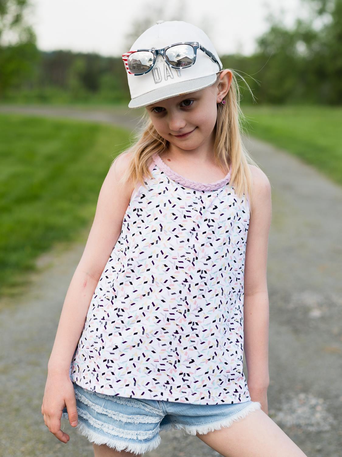 Barely Boho Strl 68-170 PDF-mönster